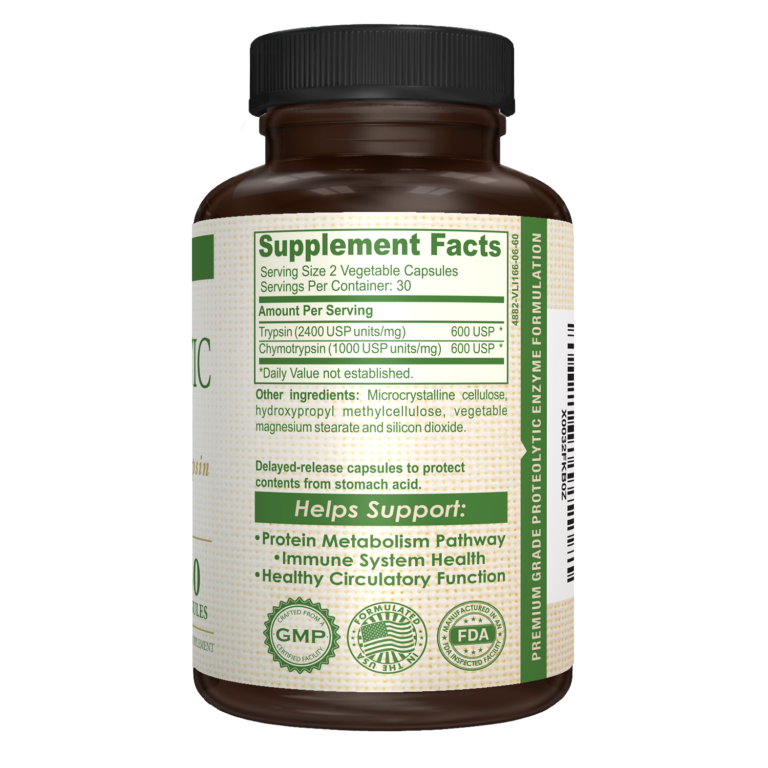 Proteolytic Enzyme - Supplement Facts