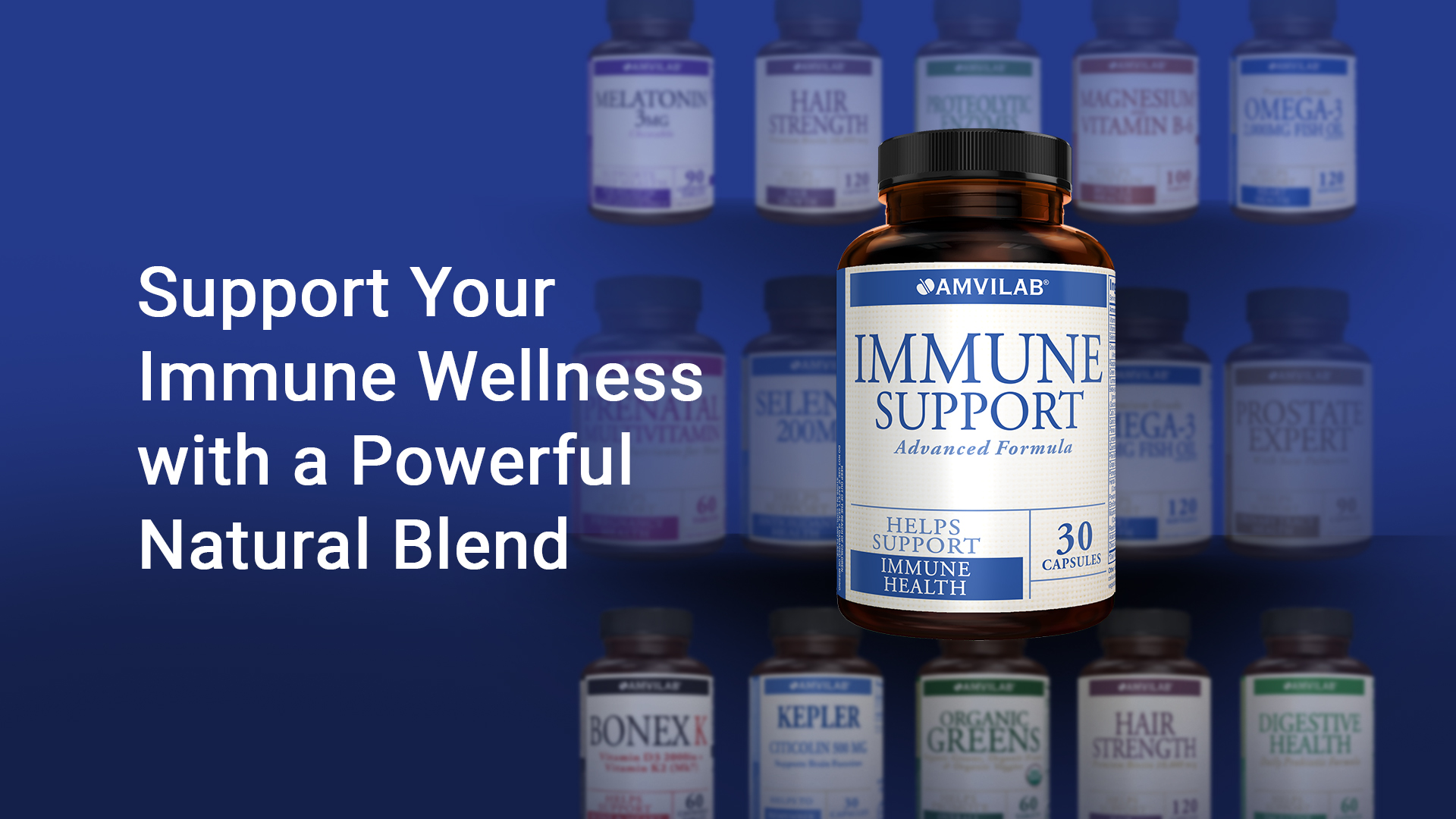 Immune Support - Supplement Main Banner