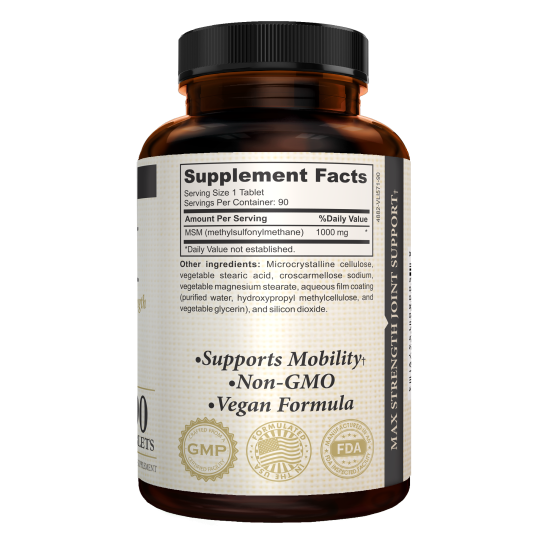 MSM 1000MG 90S - 4882-A3