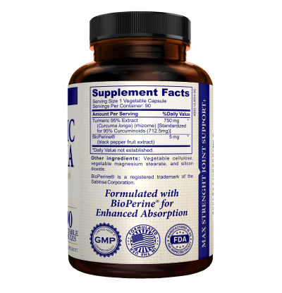 TURMERIC 750MG 90S - 4882-A3