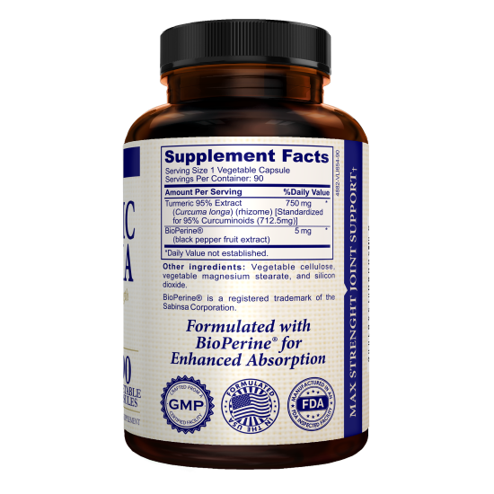 TURMERIC 750MG 90S - 4882-A3