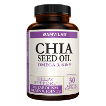 Chia Seed Oil Supplement Product