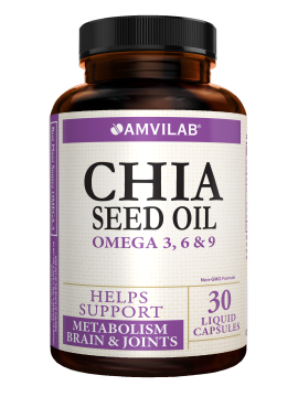 Chia Seed Oil Supplement Product
