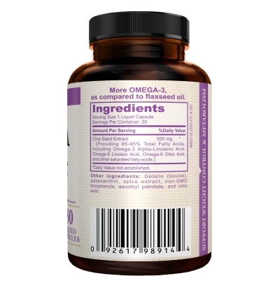 Chia Seed Oil Supplement