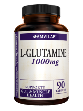!amvilab l-glutamine a1 Amber-PET