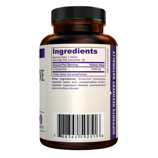 !amvilab l-glutamine a2 Amber-PET